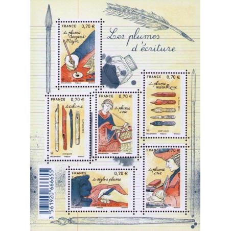 F5098 - LES PLUMES D'ECRITURE.