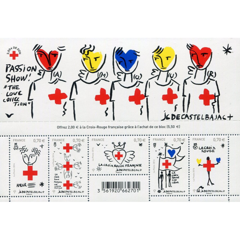 F5106 - CROIX ROUGE - THE LOVE COLLECTION.