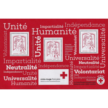 BLOC FEUILLET No0139 - CROIX ROUGE FRANCAISE.