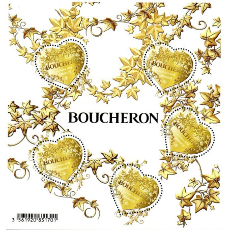BLOC FEUILLET No0146 - SAINT VALENTIN - COEURS DE BOUCHERON.