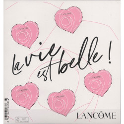 BLOC FEUILLET No0157 - SAINT VALENTIN - COEURS DE LANCÔME.