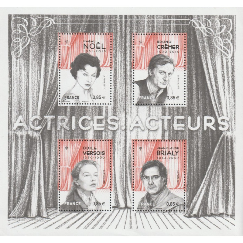 F5174 - ACTEURS ET ACTRICE DE CINEMA ET DE THEATRE.