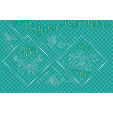 F5187 - ARTISANAT - LE POINCT DE TULLE.