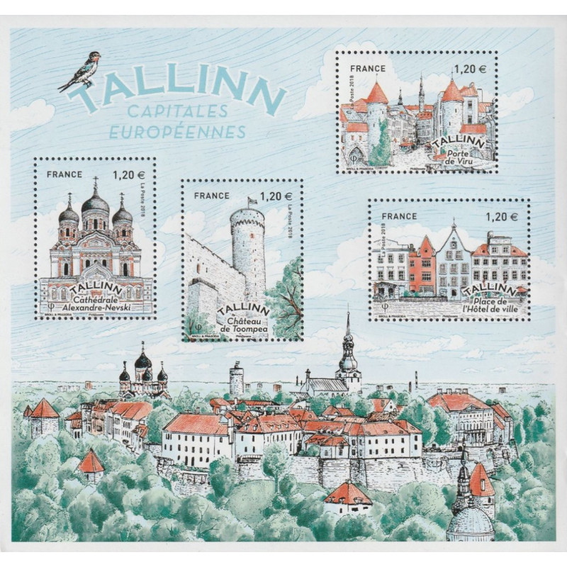 F5212 - CAPITALES EUROPEENNES - TALLINN - ESTONIE.