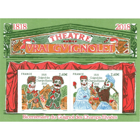 F5216 - BICENTENAIRE DU GUIGNOL DES CHAMPS ELYSEES.