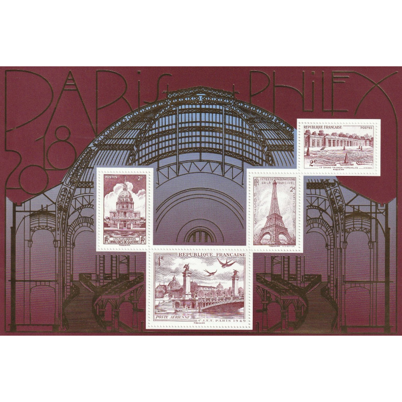 F5222 - SALON PHILATELIQUE - PARIS PHILEX 2018.