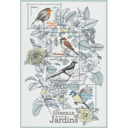 F5239 - SERIE NATURE - OISEAUX DE NOS JARDINS.