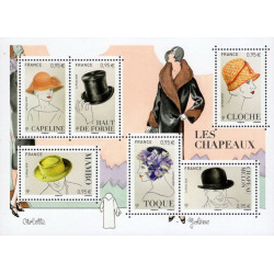 F5277 - MODE - CHAPEAUX MASCULINS ET FEMININS.