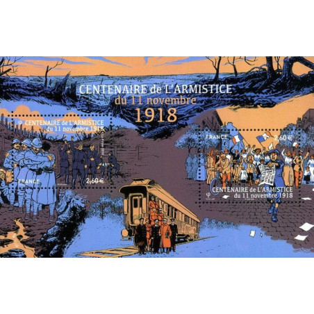 F5284 - CENTENAIRE DE L'ARMISTICE DU 11 NOVEMBRE 1918.