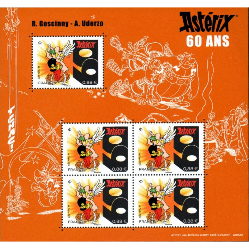 F5342 - 60e ANNIVERSAIRE DE LA CREATION D'ASTERIX.