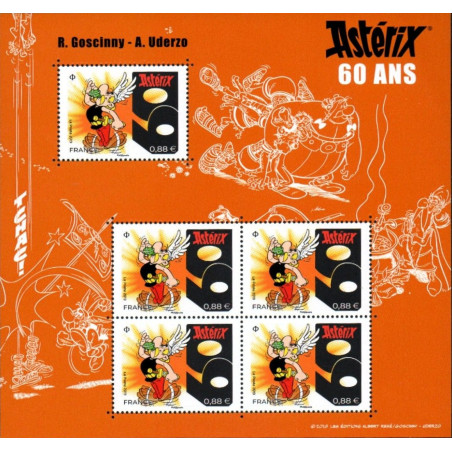 F5342 - 60e ANNIVERSAIRE DE LA CREATION D'ASTERIX.
