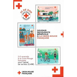 F5720 - CROIX ROUGE FRANCAISE - DEVENIR SECOURISTE BENEVOLE.