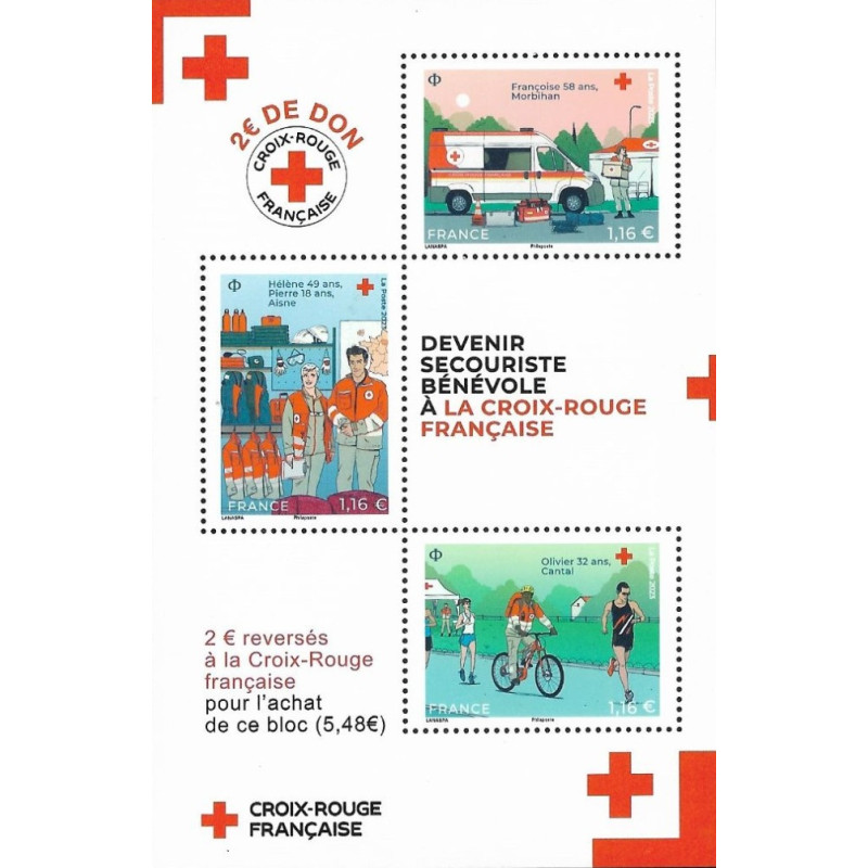 F5720 - CROIX ROUGE FRANCAISE - DEVENIR SECOURISTE BENEVOLE.