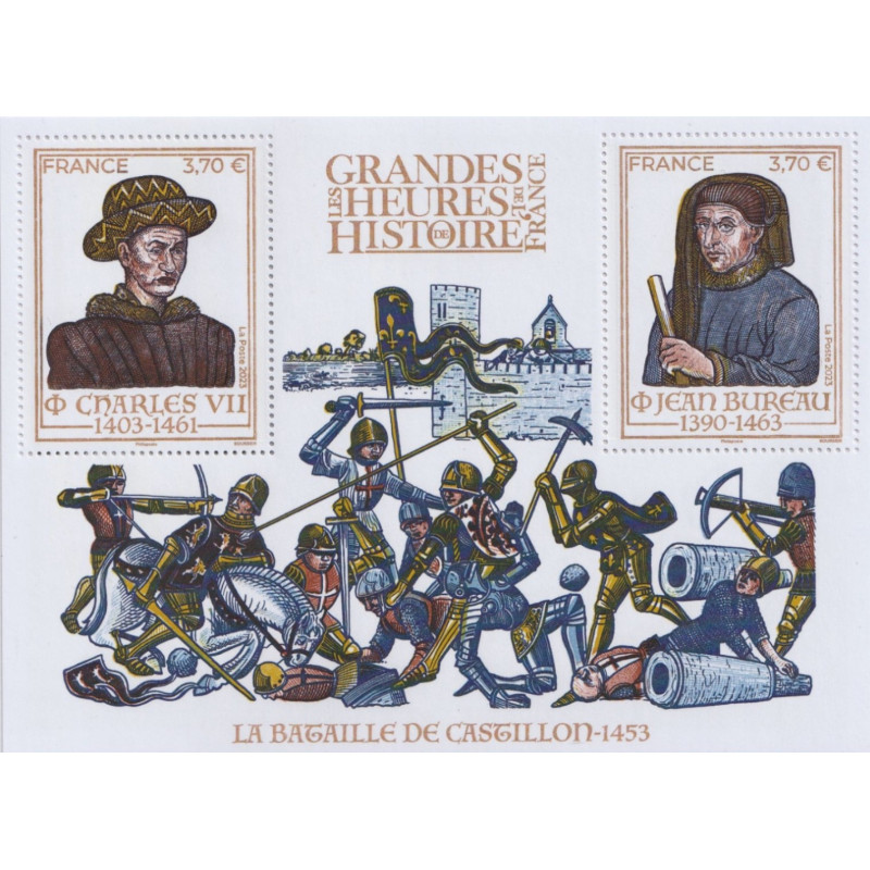 F5725 - LES GRANDES HEURES DE L'HISTOIRE DE FRANCE - CHARLES VII.