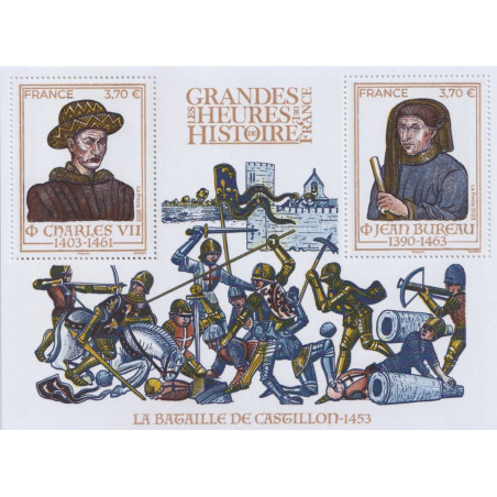 F5725 - LES GRANDES HEURES DE L'HISTOIRE DE FRANCE - CHARLES VII.