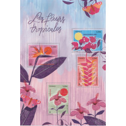 F5750 - SERIE NATURE - FLEURS TROPICALES.