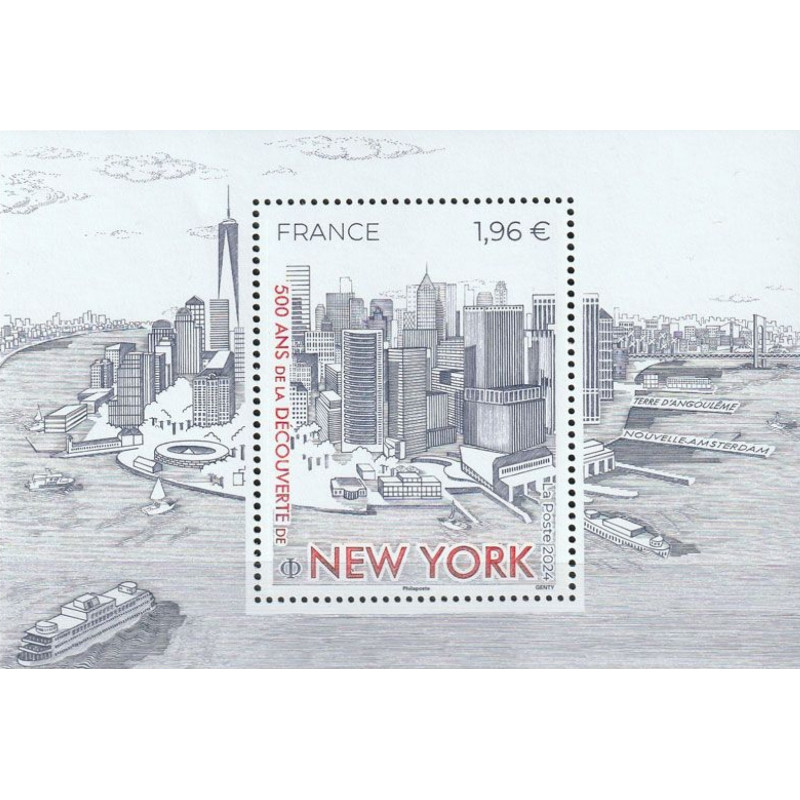 F5769 - 500e ANNIVERSAIRE DE LA DECOUVERTE DE NEW-YORK.