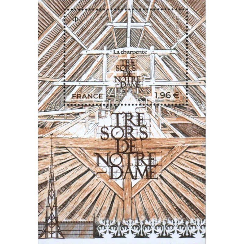 F5770 - TRESORS DE NOTRE DAME - LA CHARPENTE.