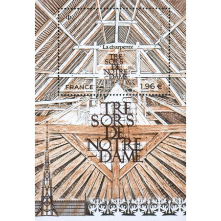 F5770 - TRESORS DE NOTRE DAME - LA CHARPENTE.