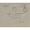 MADAGASCAR - DIEGO-SUAREZ - MOITIE DU N°34 30c GROUPE - GRIFFE FAUTE DE TIMBRES - LE 21 MARS 1904.