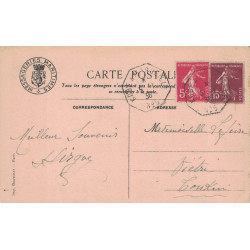 SEMEUSE - KOBE A MARSEILLE N°5 - CARTE POSTALE 5-1-1936 POUR LE TONKIN.