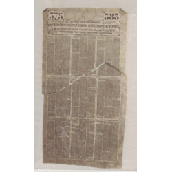 DEPECHE MICROPHOTOGRAPHIEE - LA POSTE PAR PIGEONS VOYAGEURS - RARE.