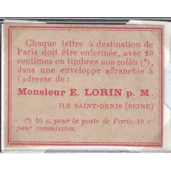 VIGNETTE E.LAURIN - DURANT LA COMMUNE 18 MARS AU 28 MAI 1871.