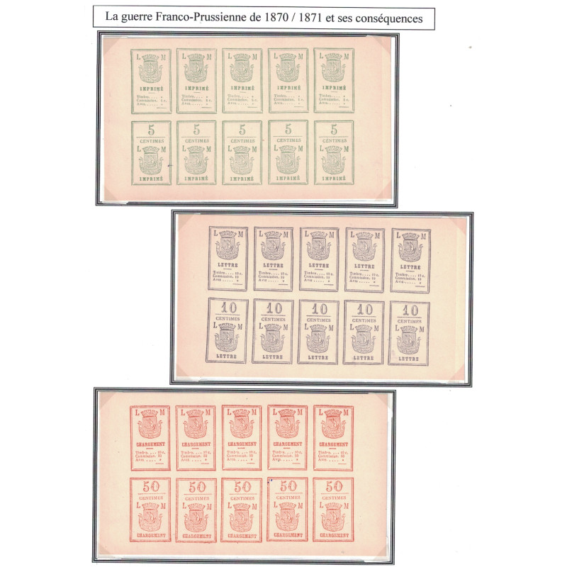VIGNETTE E.LAURIN - DURANT LA COMMUNE 18 MARS AU 28 MAI 1871.