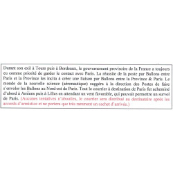GUERRE 1870/1871 - CALVADOS - DIVES POUR PARIS - TENTATIVE D'ENTREE DANS PARIS - 4 OCTOBRE 1870.