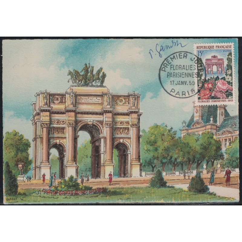 GANDON PIERRE - DESSINATEUR ET GRAVEUR DE TIMBRES.