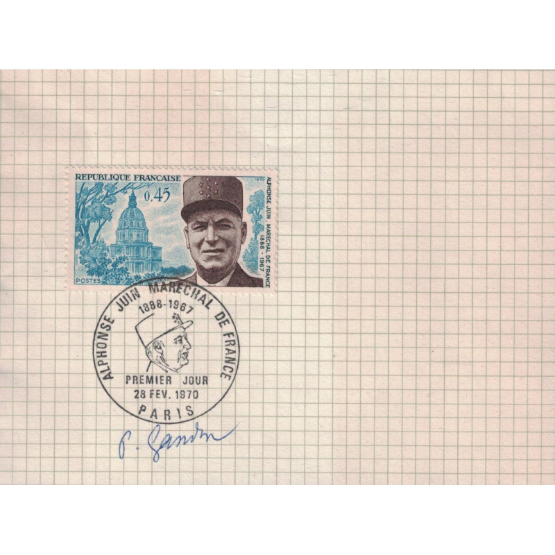 GANDON PIERRE - DESSINATEUR ET GRAVEUR DE TIMBRES.