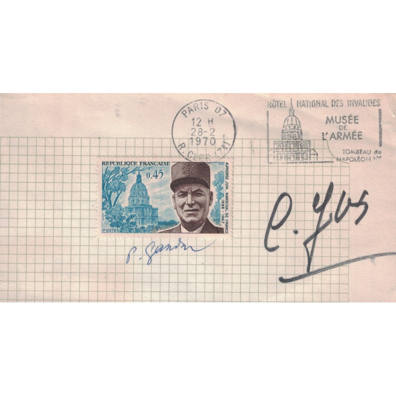 GANDON PIERRE - DESSINATEUR ET GRAVEUR DE TIMBRES.