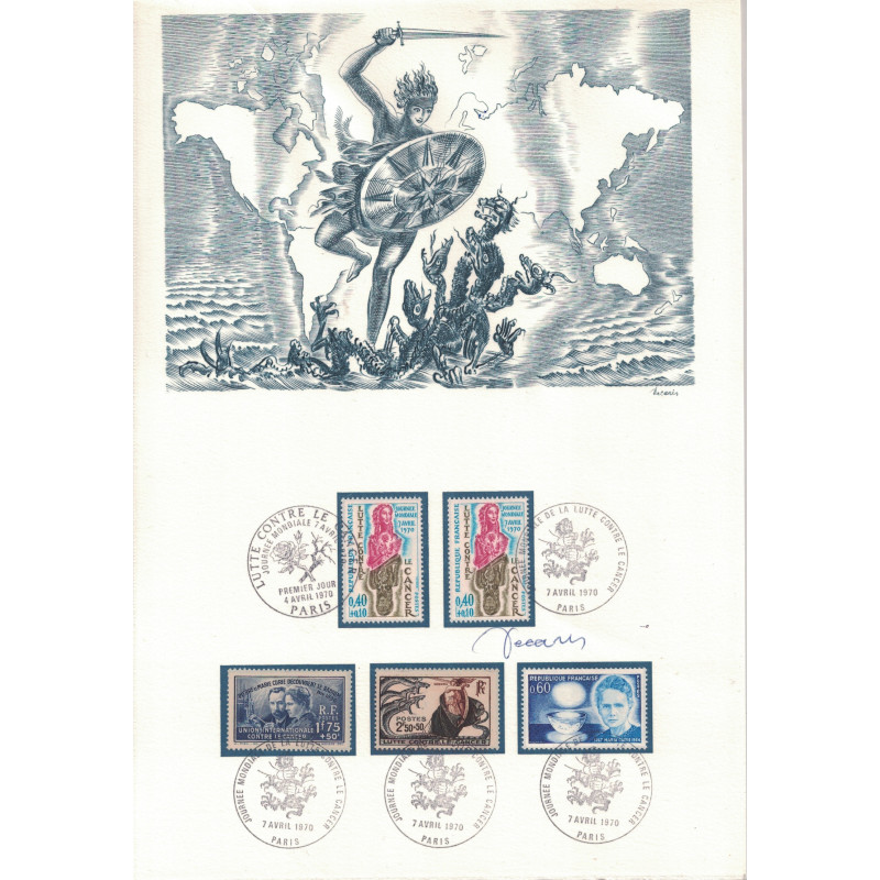 DECARIS ALBERT 1901-1988 - DESSINATEUR ET GRAVEUR DE TIMBRES.