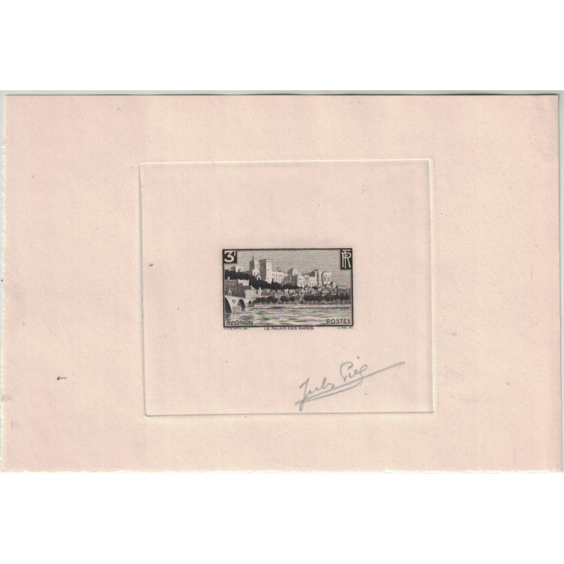 JULES PIEL (1882-1978) - DESSINATEUR  ET GRAVEUR DE BILLETS ET DE TIMBRES..