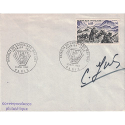 Madame La Maréchale JUIN - signature autographe.