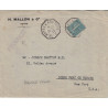 SEMEUSE - CACHET - LE HAVRE A NEW-YORK C - LE 10-2-1923 - GRIFFE DU FRANCE LINEAIRE..