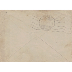 SEMEUSE - CACHET - PAQUEBOT DE CONSTANTINOPLE - VERSO STAMBOUL..