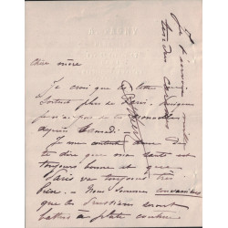 BALLON MONTE - L'ARMAND BARBES (PROBABLE) - EMPIRE N°29  ETOILE 24 - R.DE CLERY - LE 1 OCTOBRE 1870 - POUR BAYEUX - CALVADOS.