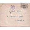 COTE D'IVOIRE - M'BAIAKRO (CACHET VIOLET) - 12 AVRIL 1954 POUR LA FRANCE.
