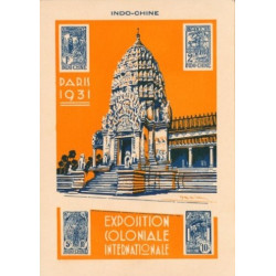 EXPOSITION COLONIALE DE PARIS - 1931 - 12 ENTIERS 15c SEMEUSE DANS LA POCHETTE D'ORIGINE - SUPERBE - NEUF.