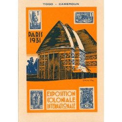 EXPOSITION COLONIALE DE PARIS - 1931 - 12 ENTIERS 15c SEMEUSE DANS LA POCHETTE D'ORIGINE - SUPERBE - NEUF.