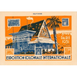 EXPOSITION COLONIALE DE PARIS - 1931 - 12 ENTIERS 15c SEMEUSE DANS LA POCHETTE D'ORIGINE - SUPERBE - NEUF.