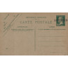 PASTEUR - 20c CARTE POSTALE ENTIER NEUVE - SURCHARGE SPECIMEN