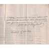 ARIEGE - P.8.P. MIREPOIX - LETTRE AVEC TEXTE ET SIGNATURE DU BARON DE ST.ILDEPHONT.