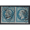No060 - PAIRE - ALGERIE - ORAN - OBLITERATION LOSANGE GC5051.