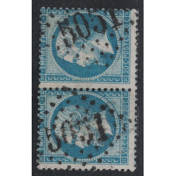 No060 - PAIRE - ALGERIE - ORAN - OBLITERATION LOSANGE GC5051.