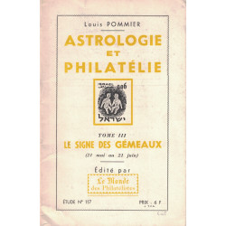 ASTROLOGIE ET PHILATELIE - No117 - LOUIS POMMIER - LE MONDE - 1970.