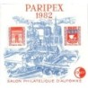 BLOC DE LA C.N.E.P No03 - PARIPEX -PARIS 1982.