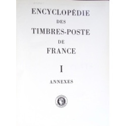 ENCYCLOPEDIE DES TIMBRES-POSTE DE FRANCE TOME I EN 2 VOLUMES - ACADEMIE DE PHILATHELIE - 1968.