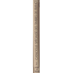 CATALOGUE DES TIMBRES DE FRANCE TOME II- YVERT ET TELLIER.